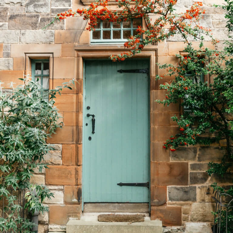 Timber Door on a Period Property | Tempus Windows